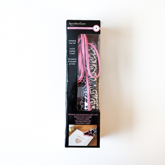 SET Embossing Heat Tool with Embossing Powders - Picture 2 of 11